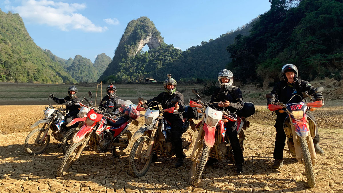 Vietnam Off-road Motorbike Tours - Ha Giang In 7 Days. Engel Eye mountain, Cao Bang Vietnam Off-road Motorbike Tours - Ha Giang In 7 Days. Engel Eye mountain, Cao Bang