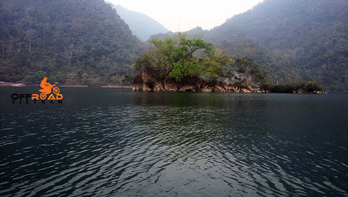 Vietnam motorcycle tours in 14 days, big North loop, Big North In 14 Days Vietnam motorbike tours in 14 days, big North loop, Big North In 14 Days. Ba Be lake.
