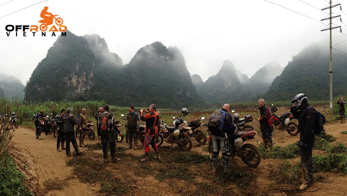 Ha Giang off road motorcycle tours. Vietnam Off-road Motorbike Tours - Ha Giang In 9 Days in Cao Bang