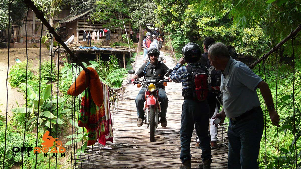 Vietnam Off-road Motorbike Tours - Northwest Vietnam In 9 Days: Northwest Vietnam trail road motorcycle tours in 9 days Vietnam Off-road Motorbike Tours - Northwest Vietnam In 9 Days: Northwest Vietnam trail road motorcycle tours in 9 days with a stop in Mai Chau.