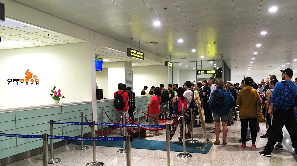 Hanoi international airport - Getting a Vietnam Visa On Arrival