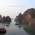 Vietnam Offroad's motorbike tours. Halong Bay.