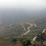 Vietnam Offroad's motorbike tours. Snake way in Ha Giang.